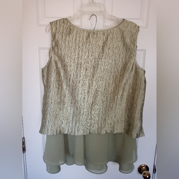 Le Boss Green Skirt with Top and Jacket Size 18W - Picture 5 of 8